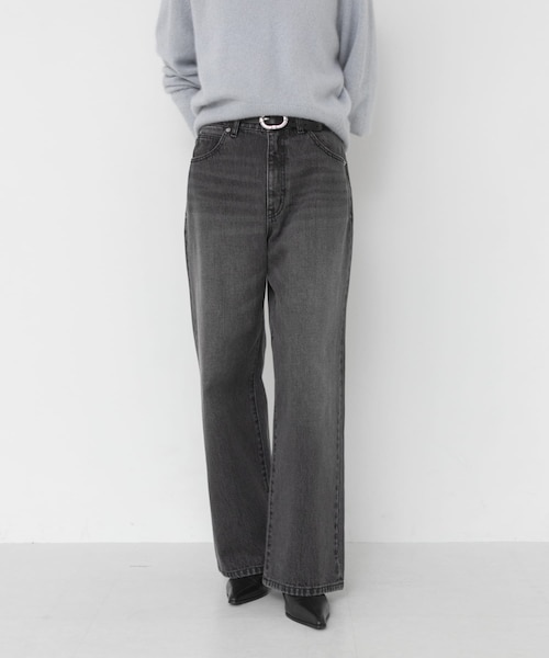 URBAN RESEARCH（アーバンリサーチ）の「ワイドストレートデニムパンツ（デニムパンツ・レディース・BLACK/LT BLUE・36/38/40）」の10枚目の写真