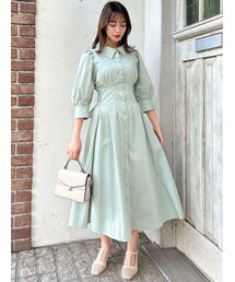 dazzlin | ウエストタックシャツワンピース(ワンピース)
