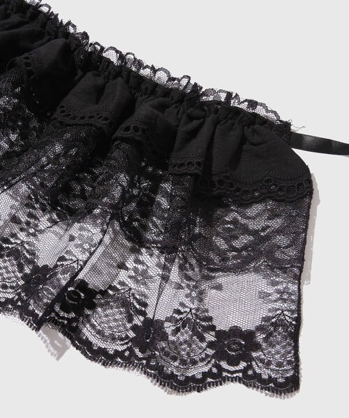 ADAM ET ROPE'(アダムエロペ)の「【CHOW des HOMME/チャウ デ オム】TAILORED LACED TROUSERS(スラックス・メンズ・ブラック・28/30)」の12枚目の写真