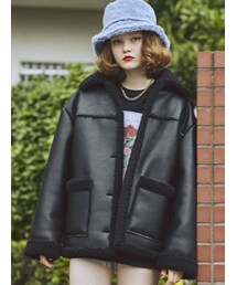 jouetie | ランチコート(ムートンコート)