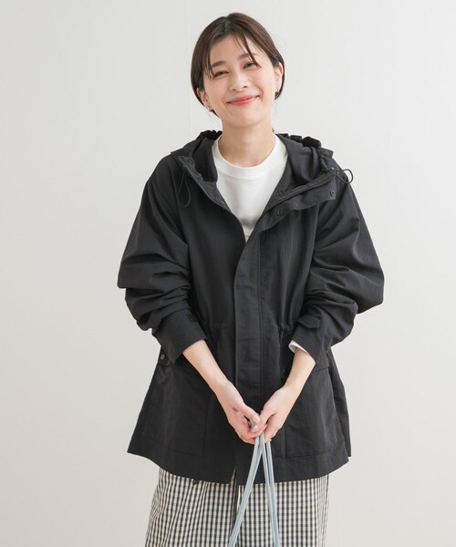 URBAN RESEARCH DOORS(アーバンリサーチドアーズ)の「ナイロンマウンテンパーカー(マウンテンパーカー・レディース・L.BEIGE/L.BLUE/BLACK・M)」の11枚目の写真