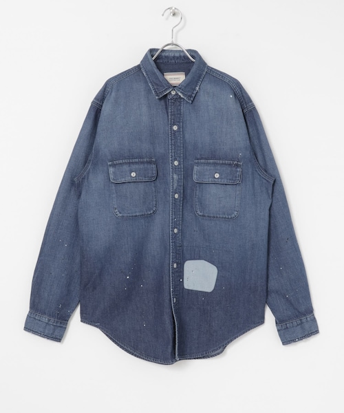 URBAN RESEARCH(アーバンリサーチ)の「FREEMANS SPORTING CLUB HOOK CREEK JEAN SHIRTS(シャツ/ブラウス・メンズ・115Wユーズド・S/M/L/XL)」の1枚目の写真