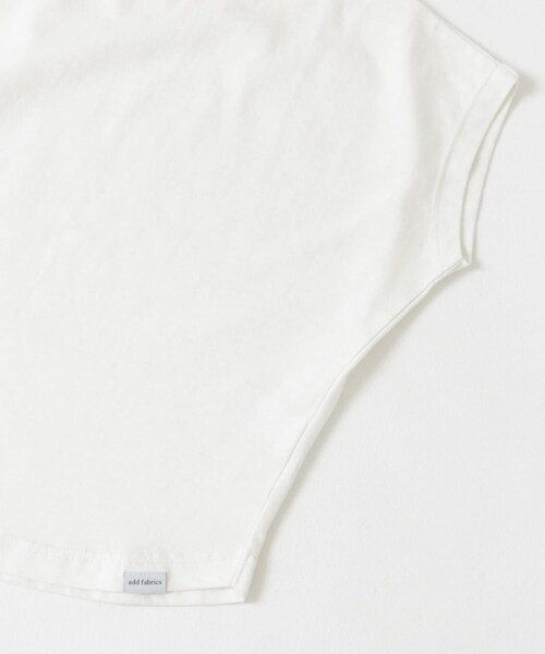 URBAN RESEARCH DOORS(アーバンリサーチドアーズ)の「『親子リンク』add fabrics防汚Tシャツ(KIDS)(その他トップス・キッズ・ORANGE/WHITE・105/120/135/150)」の12枚目の写真