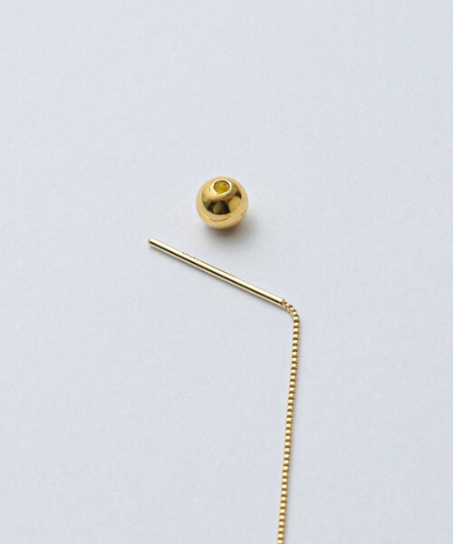ROPE'(ロペ)の「R(ロペ アール)K10 ピンクパールアメリカンピアス(ピアス(両耳用)・レディース・ゴールド・F)」の13枚目の写真