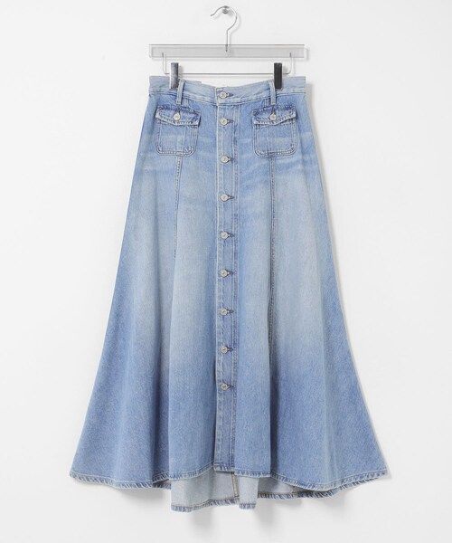 URBAN RESEARCH(アーバンリサーチ)の「CITIZENS of HUMANITY DEVIN PATCH POCKET SKIRT(デニムスカート・レディース・VIENNE・25/26)」の2枚目の写真