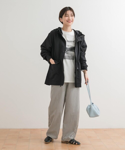 URBAN RESEARCH DOORS(アーバンリサーチドアーズ)の「ナイロンマウンテンパーカー(マウンテンパーカー・レディース・L.BEIGE/L.BLUE/BLACK・M)」の15枚目の写真