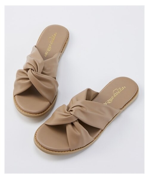 nissen（ニッセン）の「【ゆったり幅広】やわらかツイストフラットサンダル（低反発中敷）（ワイズ４Ｅ）（サンダル・メンズ・黒/ホワイト/パープル/グリーン/オーク・M=23.0~23.5cm/4E/L=24.0~24.5cm/4E/LL=25.0~25.5cm/4E/3L=26.0~26.5cm/4E）」の11枚目の写真