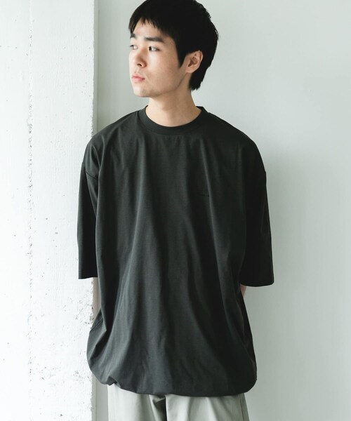URBAN RESEARCH DOORS(アーバンリサーチドアーズ)の「『別注』Snow Peak Apparel×DOORS WA/AC DRAWSTRING T-SHIRTS(Tシャツ/カットソー・メンズ・WHITE/CHARCOAL/BROWN/FOLIAGE・M/L/XL)」の19枚目の写真
