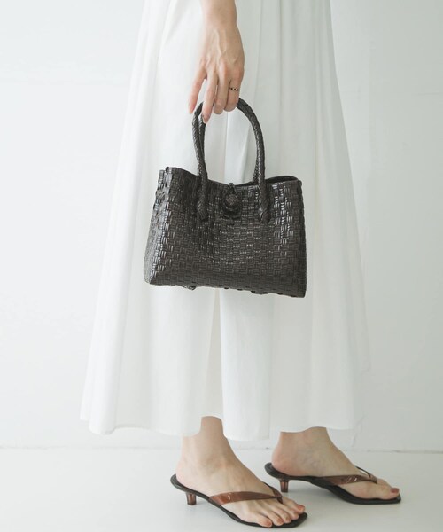 URBAN RESEARCH(アーバンリサーチ)の「HANDICRAFT SAIGON SMALL TOTE(トートバッグ・レディース・BLACK/BROWN/BEIGE/BLK WHT・-)」の2枚目の写真