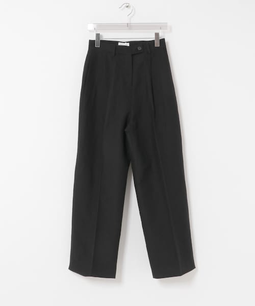 URBAN RESEARCH(アーバンリサーチ)の「new basic WOOL LINEN PANTS(その他パンツ・レディース・BLACK・36/38/40)」の1枚目の写真