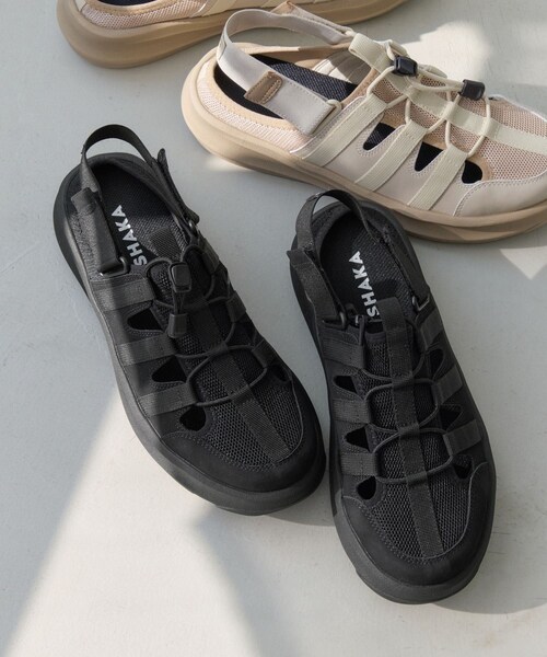VIS（ビス）の「【SHAKA】TREK CAMPER GES（サンダル・レディース・ブラック/キナリ系・23.0/24.0）」の4枚目の写真