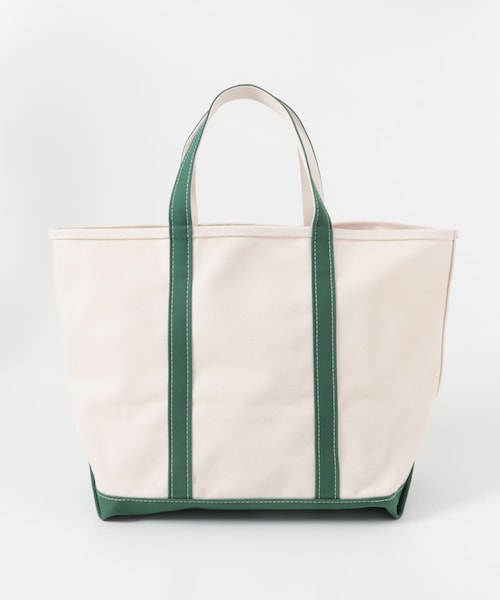 URBAN RESEARCH DOORS(アーバンリサーチドアーズ)の「L.L.Bean ボートアンドトートオープントップ ラージ(トートバッグ・メンズ・BLACK/DARK GREEN/ORANGE・One)」の2枚目の写真