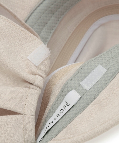 ROPE'（ロペ）の「3WAY UVハット（ハット・レディース・ブラック/ホワイト/ベージュ/ネイビー・F）」の13枚目の写真