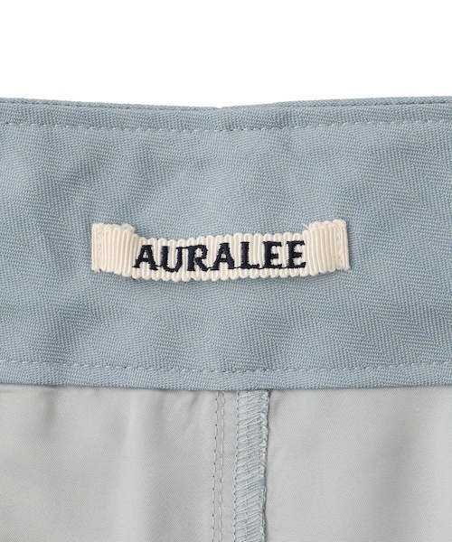 ADAM ET ROPE'(アダムエロペ)の「【AURALEE(オーラリー)】WOOL HERRINGBONE CARGO PANTS(カーゴパンツ・レディース・ブラック/ブルー系・1)」の12枚目の写真