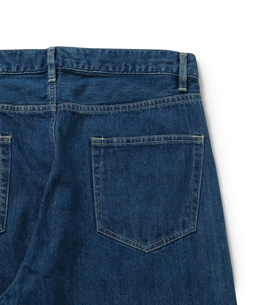ADAM ET ROPE'（アダムエロペ）の「【AURALEE】SELVEDGE LIGHT DENIM PANTS（デニムパンツ・メンズ・ブルー系・3/4/5）」の10枚目の写真