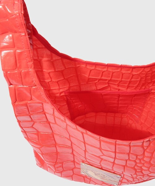 ADAM ET ROPE'(アダムエロペ)の「【HOLO MARKET/ホロマーケット】UMASETEYO Tote Bag(トートバッグ・メンズ・キナリ/ネイビー/オレンジ・F)」の12枚目の写真