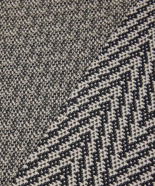 ROPE'（ロペ）の「【COOHEM】HERRINGBONE TWEED COAT(コーヘン/ヘリンボーンツイードコート)（ノーカラージャケット・レディース・ブラック系/グレー・F）」の12枚目の写真