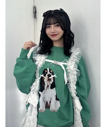 jouetie | DOGプリントプルオーバー(スウェット)