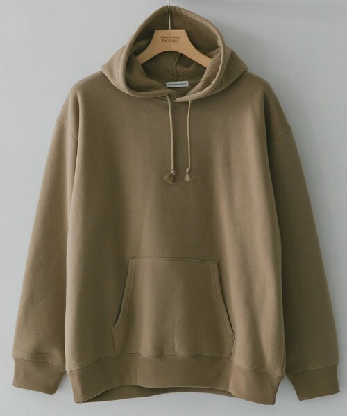 URBAN RESEARCH DOORS(アーバンリサーチドアーズ)の「『速乾』クイックドライ プルオーバーフーディ(パーカー・メンズ・BLUE GRAY/OFF/BEIGE/NAVY/ROYAL/RED・M/L/XL)」の2枚目の写真