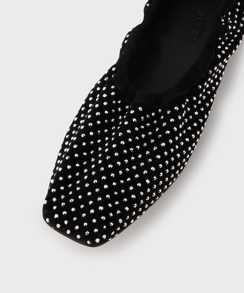 ROPE'(ロペ)の「【PELLICO SUNNY(ペリーコサニー)】STONE FLAT|フラットシューズ(その他シューズ・レディース・ブラック・36/37/38)」の8枚目の写真