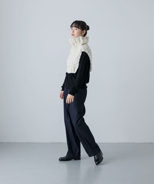 かぐれ（カグレ）の「ペルーショルダーニットウォーマー（ネック