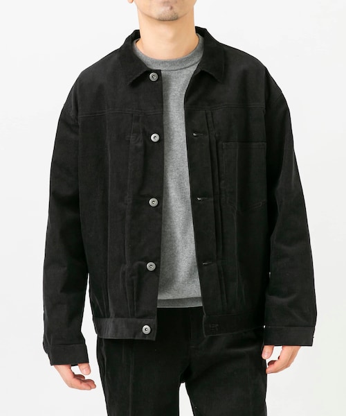 URBAN RESEARCH ROSSO（アーバンリサーチロッソ）の「『XLサイズあり』リラックスコーデュロイブルゾン（ブルゾン・メンズ・KHAKI/MOCHA/BLACK・M/L/XL）」の8枚目の写真