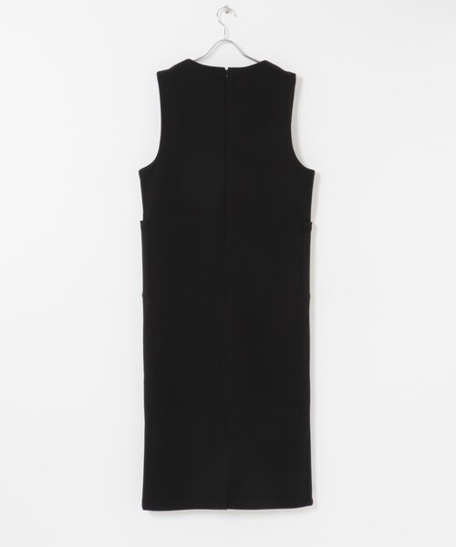 ITEMS URBANRESEARCH(アイテムズ アーバンリサーチ)の「ジャージメルトンジャンパースカート(ワンピース・レディース・GRY/BLK・Free)」の12枚目の写真