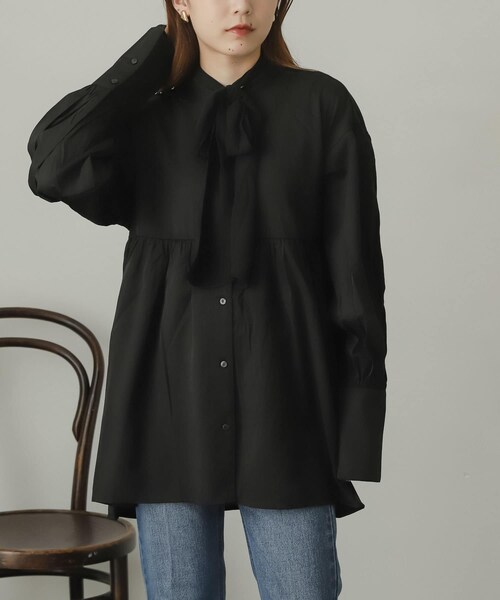 SENSE OF PLACE by URBAN RESEARCH（センスオブプレイスバイアーバンリサーチ）の「2WAYタイツキチュニック（チュニック・レディース・LIME/OFF WHITE/BLACK・one）」の19枚目の写真