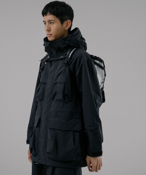 EKAL（エカル）の「PERTEX UL マウンテンジャケット（マウンテンパーカー・メンズ・BK/K-BR・M/L）」の7枚目の写真