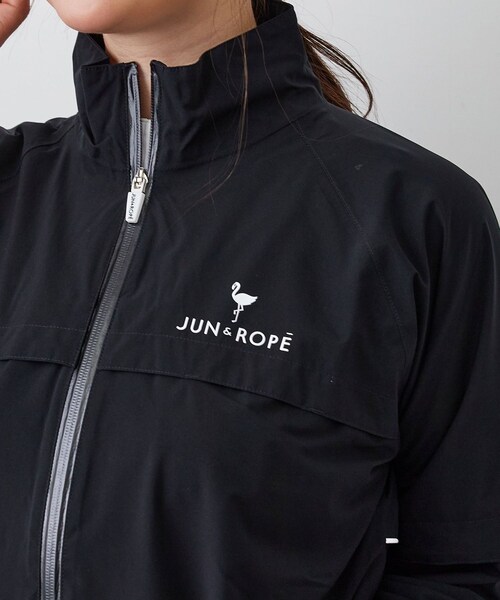 ROPE'(ロペ)の「レインジャケット/撥水・2WAY(その他アウター・レディース・ブラック・L/M/XL)」の8枚目の写真