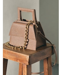 RESEXXY | チェーンショルダーコンパクトバッグ(ショルダーバッグ)