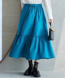 nissen | 大きいサイズ　ギャザースカート　miclat(スカート)