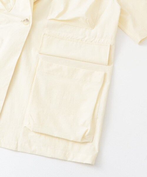 KBF(ケイビーエフ)の「ポケットディティールジャケット(テーラードジャケット・レディース・CAMEL/IVORY・one)」の16枚目の写真
