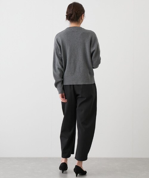 Jayro（ジャイロ）の「ジャガードロゴニットプルオーバー（ニット/セーター・レディース・チャコール/ライトグレー/パープル・F）」の20枚目の写真