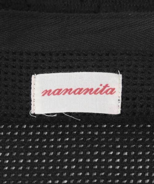 かぐれ（カグレ）の「Nananita　ROSE CROCHET BAG（トートバッグ・レディース・DOVE/BLACK・Free）」の11枚目の写真