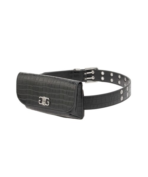 GYDA（ジェイダ）の「Symmetry GYDAウエストポーチベルト（ベルト・レディース・ブラック・F）」の3枚目の写真