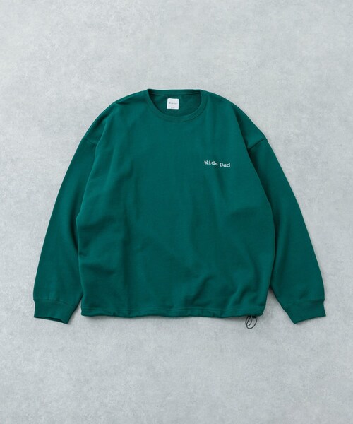 URBAN RESEARCH(アーバンリサーチ)の「Wide Dad×GREENROOM SWEAT(スウェット・メンズ・GREEN・1/2)」の11枚目の写真