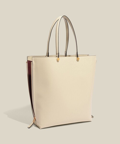 ROPE'(ロペ)の「【E'POR】Y BAG Large/A4対応・通勤・26AW(トートバッグ・レディース・ブラック/グレー/キナリ/ダークブラウン/ダークグリーン/ベージュ/ワイン/ネイビー・F)」の6枚目の写真