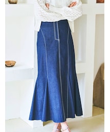 dazzlin | ステッチラインマーメイドスカート(スカート)