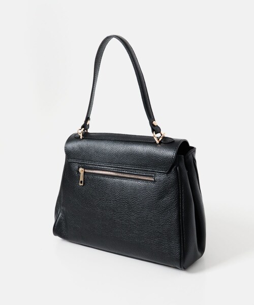 URBAN RESEARCH ROSSO（アーバンリサーチロッソ）の「AULENTTI　フラップバッグ（ハンドバッグ・レディース・BLACK/TAUPE・Free）」の7枚目の写真