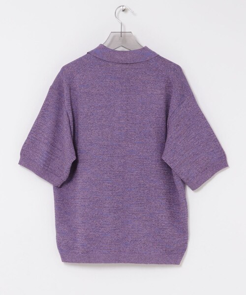 URBAN RESEARCH（アーバンリサーチ）の「ULTERIOR　MELANGE SLUB YARN KNIT（ニット/セーター・メンズ・YELLOW/PURPLE/BROWN・M/L）」の13枚目の写真