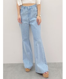 MERCURYDUO | ブーツカットデニムパンツ(デニムパンツ)