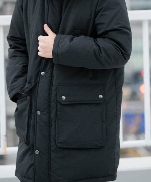 ITEMS URBANRESEARCH（アイテムズ アーバンリサーチ）の「770FP撥水フィールドダウンコート（その他アウター・メンズ・BEG/BLK・M/L）」の6枚目の写真