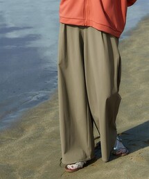 Soiunique | 【ラッシュガード】UVカット付ラッシュワイドパンツ［Soiunique］(ラッシュガード)