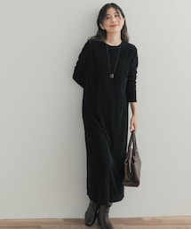 URBAN RESEARCH DOORS | シアーベロアワンピース(ワンピース)