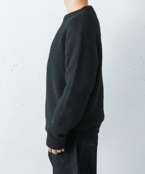 URBAN RESEARCH（アーバンリサーチ）の「W face Knit Pullover（ニット/セーター・メンズ・BLUE/CHARCOAL/BROWN/BLACK・M/L）」の8枚目の写真