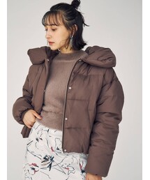 MERCURYDUO | ウォッシャブルショートダウンコート(その他アウター)