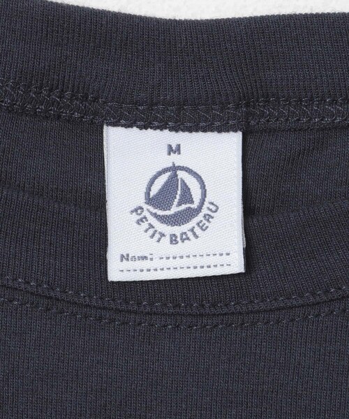 URBAN RESEARCH DOORS（アーバンリサーチドアーズ）の「『別注』PETIT BATEAU×DOORS　EMBROIDERYT-SHIRTS（Tシャツ/カットソー・レディース・ECUME/BELUGA/SMOKING・XS/S/M）」の19枚目の写真
