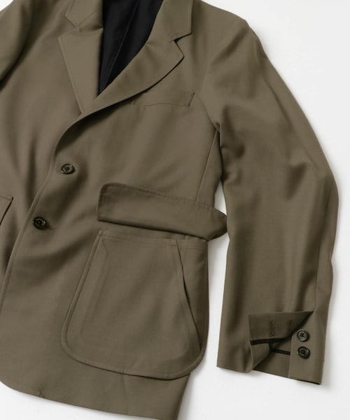 URBAN RESEARCH（アーバンリサーチ）の「MARKAWARE　STEVENS JACKET（テーラードジャケット・メンズ・GRAIGE/CE.GRAY・2/3）」の13枚目の写真