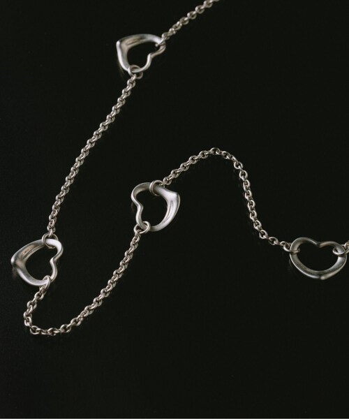 ADAM ET ROPE'(アダムエロペ)の「【VINTAGE JEWELRY】TIFFANY オープンハート 7P ネックレス(ネックレス・メンズ・シルバー・F)」の3枚目の写真